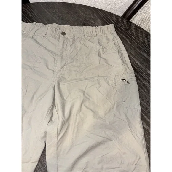 Colombia Chino Pants Size M22 Brown Omni Shade Lightweight - Picture 2 of 13